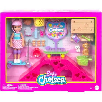 Barbie Chelsea Skate Park HJY35 Mattel