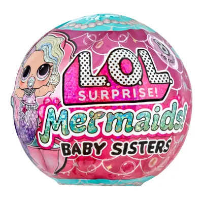 L.O.L. SURPRISE  Syrenka Baby Sister w kuli niespodziance  Mermaids 515760