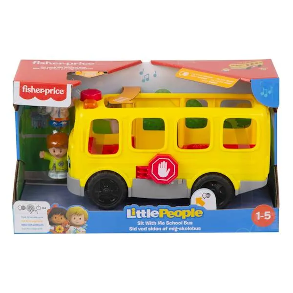 Fisher-Price Little People Autobus małego odkrywcy GXR97 Mattel