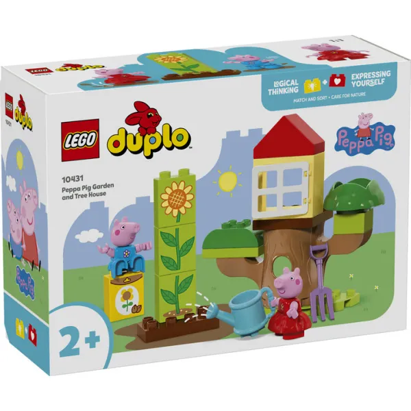 LEGO DUPLO Ogród i domek na drzewie Peppy 10431