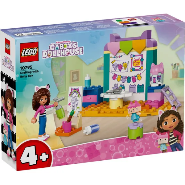 Lego 10795 Koci Domek Gabi Prace ręczne z Tekturzątkiem