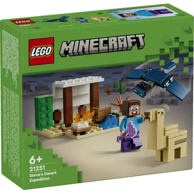 LEGO Minecraft Pustynna wyprawa Steve'a 21251