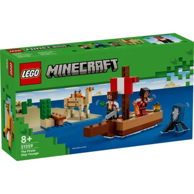 LEGO Minecraft Rejs statkiem pirackim 21259