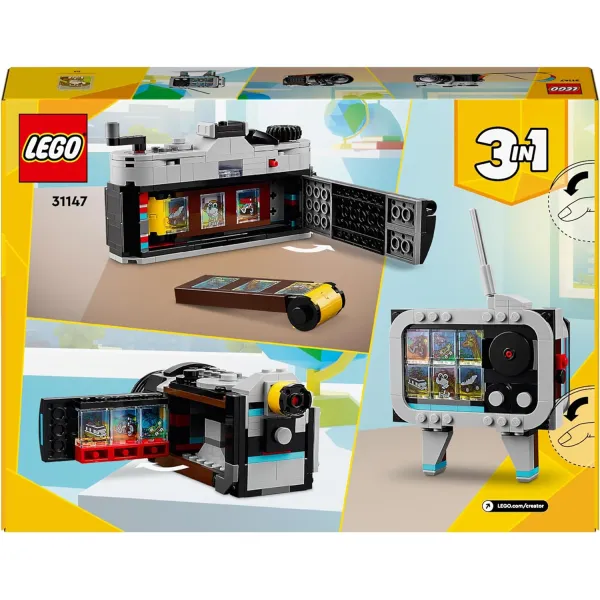 LEGO Creator - Aparat w stylu retro 3w1 31147