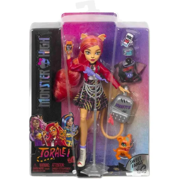 Monster High Lalka Toralei Stripes HHK57 Mattel