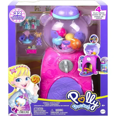 Zestaw figurek Polly Pocket Miś Automacik HJG28 Mattel