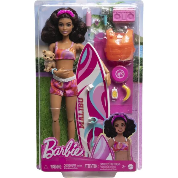 Mattel Barbie Surferka Lalka i akcesoria HPL69