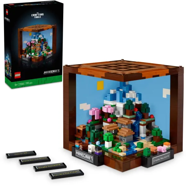 Lego Minecraft Stół warsztatowy 21265