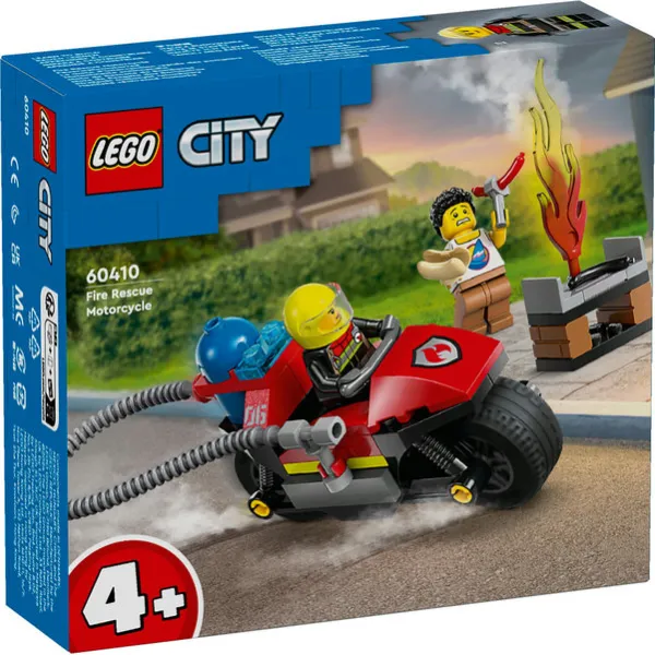 LEGO City Strażacki motocykl ratunkowy 60410