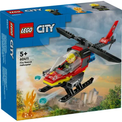 LEGO City Strażacki helikopter ratunkowy 60411