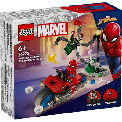 LEGO Marvel Super Heroes Spider-Man vs. Doc Ock Pościg na motocyklu 76275