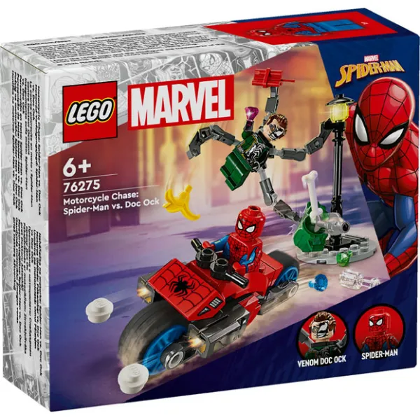 LEGO Marvel Super Heroes Spider-Man vs. Doc Ock Pościg na motocyklu 76275