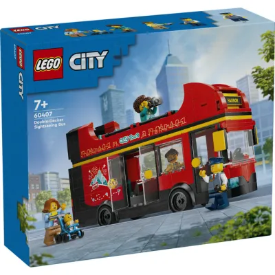 LEGO 60407 City Czerwony Piętrowy Autokar