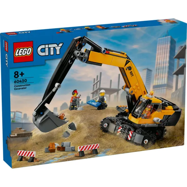 LEGO City  Żółta koparka 60420