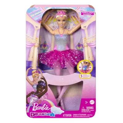 Barbie Dreamtopia Baletnica Magiczne Światełka Lalka HLC25