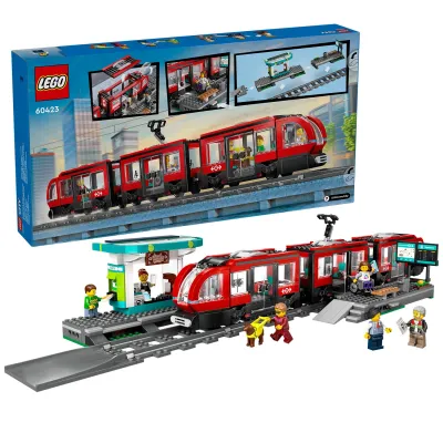 Lego City Zestaw Klocków "Tramwaj Miejski" 60423