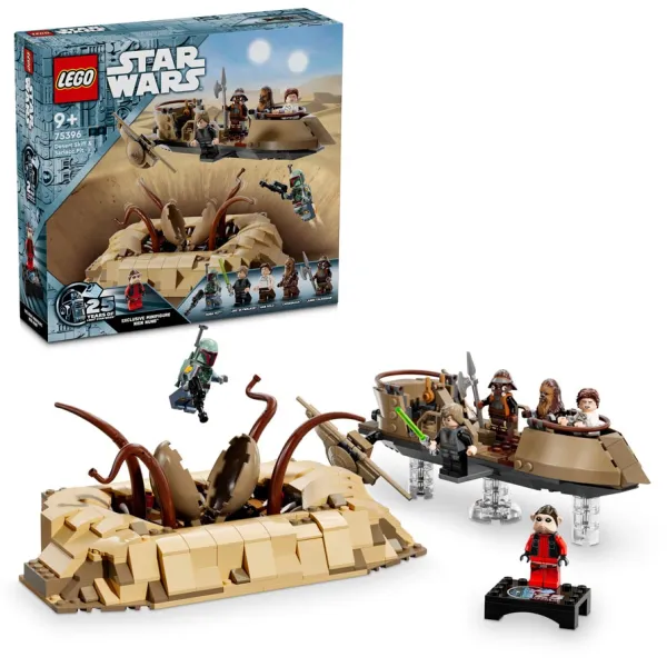 LEGO Star Wars Pustynna barka i jama sarlacca 75396