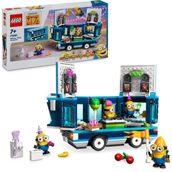 LEGO Minions Minionki Imprezowy autobus minionków 75581