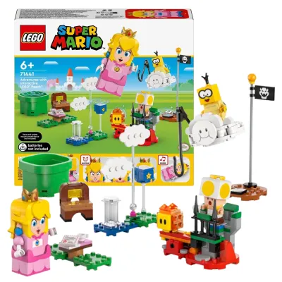 Lego Super Mario Przygody z interaktywną figurką Peach 71441