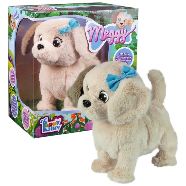 Puppy Luv Piesek interaktywny Labrador Meggy DKO0877 Tm Toys