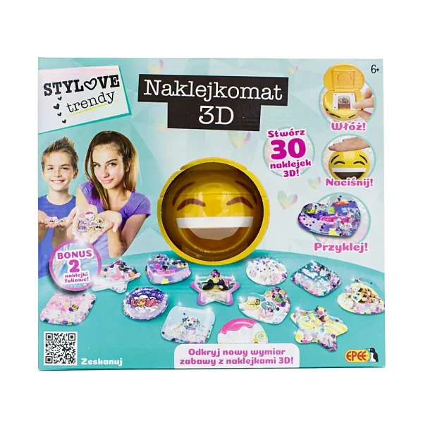 Epee Naklejkomat 3D Zabawka EP60175