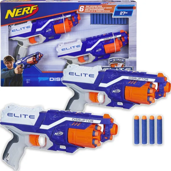 NERF Pistolet N-Strike Elite Disruptor 2-pak C2544