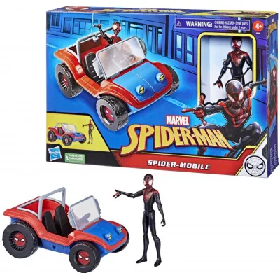 Hasbro Marvel Pojazd Spidermana Spider-Mobile + Figurka 3476