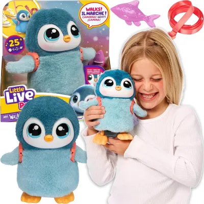 Little Live Pets Chodzący Pingwinek Waddles 25+ Dźwięków 26535