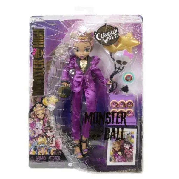 Mattel Monster High Upiorny Bal Clawdeen Wolf HNF69