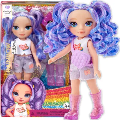 Rainbow High Littles Dolls Amethyst Fioletowa Lalka 531234