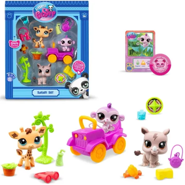 Zestaw Littlest Pet Shop Safari LPS00524