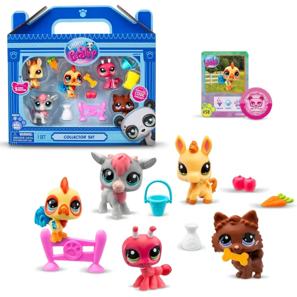 Littlest Pet Shop Zestaw Farma z 5 figurkami 00510