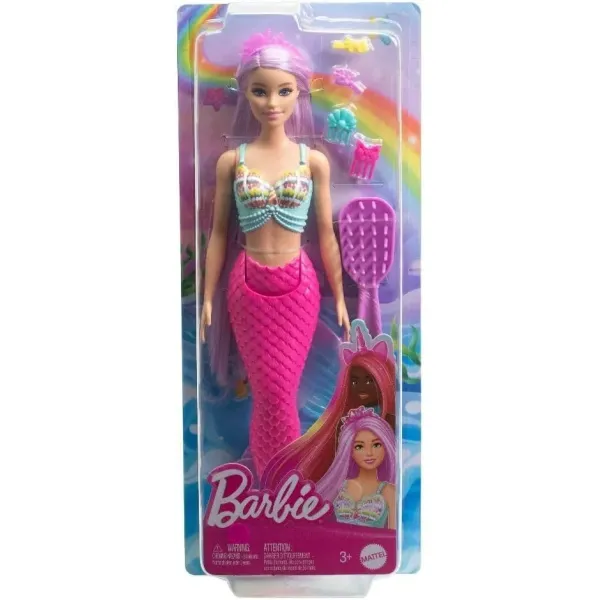 Barbie Lalka Syrenka HRR00