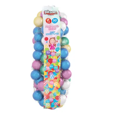 Pilsan Kolorowe Piłeczki do Basenu 50 szt. 9 cm 06407