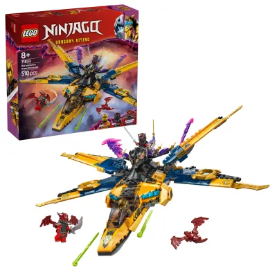 LEGO Ninjago Ras I Burzowy Superodrzutowiec Arina 71833