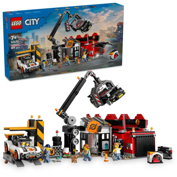 LEGO City Złomowisko Z Samochodami 60472