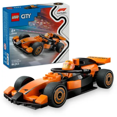 LEGO City F1 Kierowca I Bolid Mclaren 60442