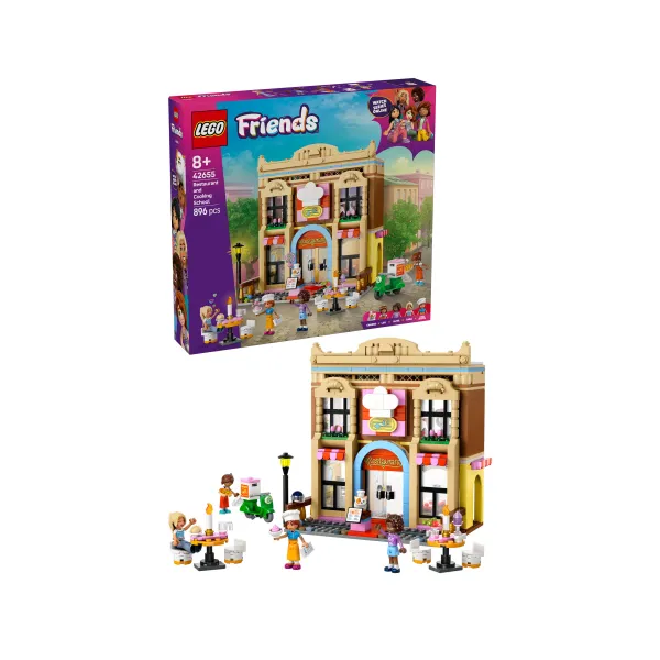 LEGO Friends Restauracja I Szkoła Gotowania 42655