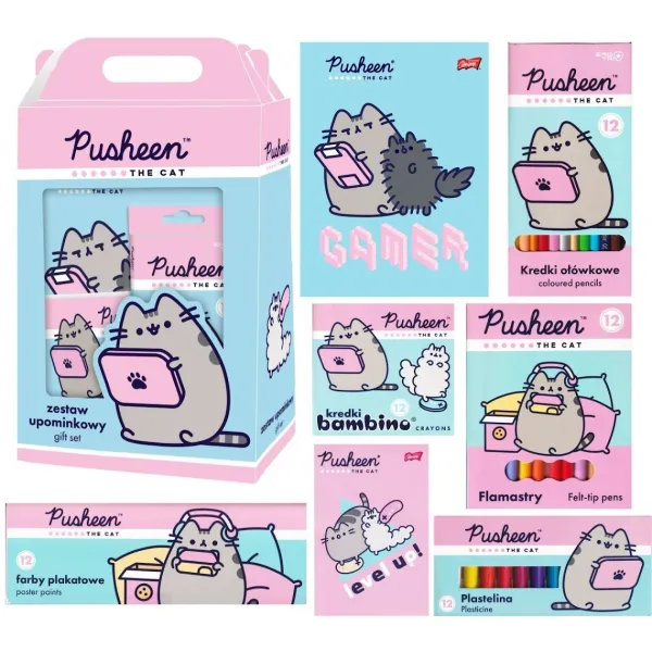 Pusheen Zestaw Upominkowy Artystyczny 7-pak 9202