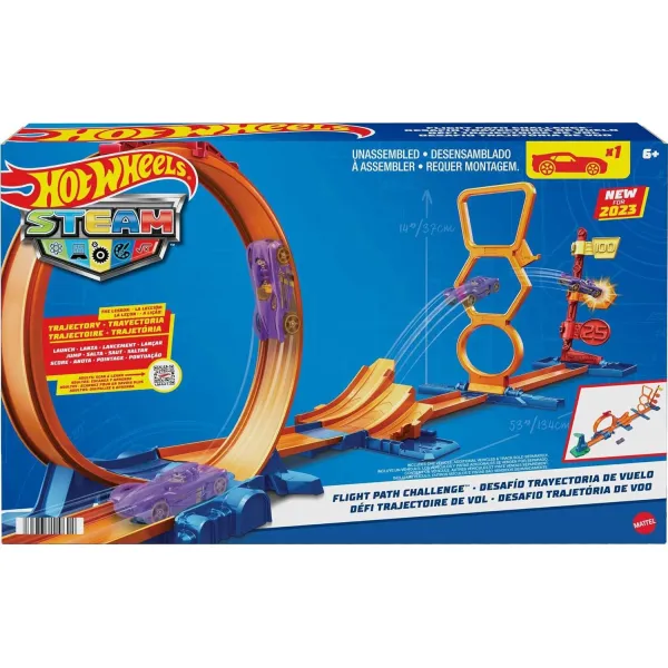 Hot Wheels STEAM Flight Pętla Wyzwanie Path Challenge HLV41