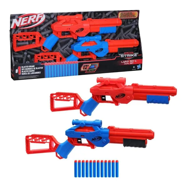 Nerf Pistolet Alpha Strike Lynx SD-1 Dual Set Blaster F3041