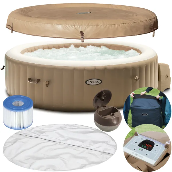 Intex Jacuzzi Dmuchane Spa Do Ogrodu 6os. z Hydromasażem 28428