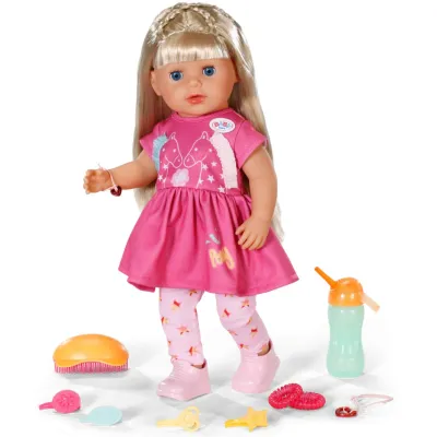 Baby Born Lalka Sara 36cm Dziewczynka Zestaw z Akcesoriami 835722