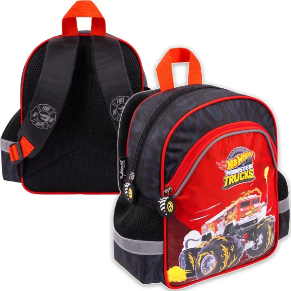 St. Majewski Plecak Przedszkolny dla Chłopca Hot Wheels 9163