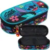 Disney Stitch Piórnik Szkolny Saszetka z Klapką Mint Aloha 3176