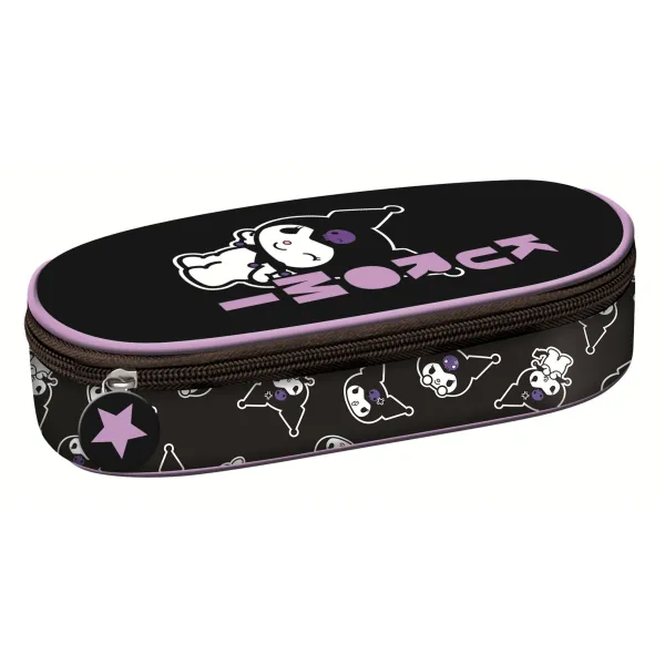 St. Majewski Piórnik saszetka usztywniona Kuromi Black PCL-01 3779