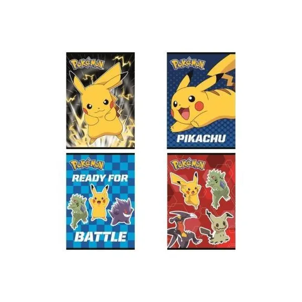 Pokemon Zeszyt w Kratkę A5  32k 1szt. St. Majewski 3848