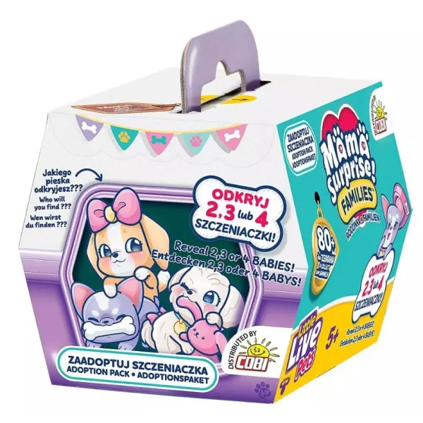 Little Live Pets Mama Surprise Families Adoptuj Szczeniaczka BOX 0542 1 szt