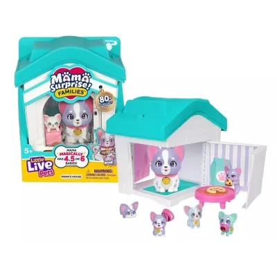Little Live Pets Mama Surprise Families Domek Mamy BULDOG FRANCUSKI 0757