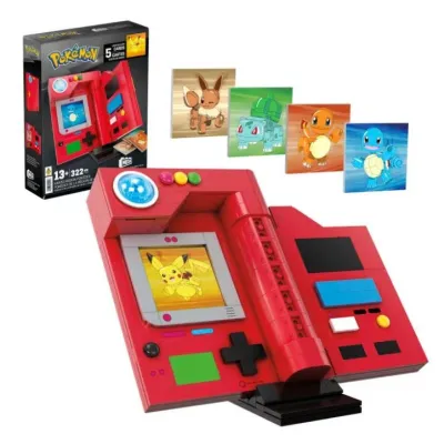 Mega Pokemon Pokedex z Kanto Klocki Konstrukcyjne HYM37